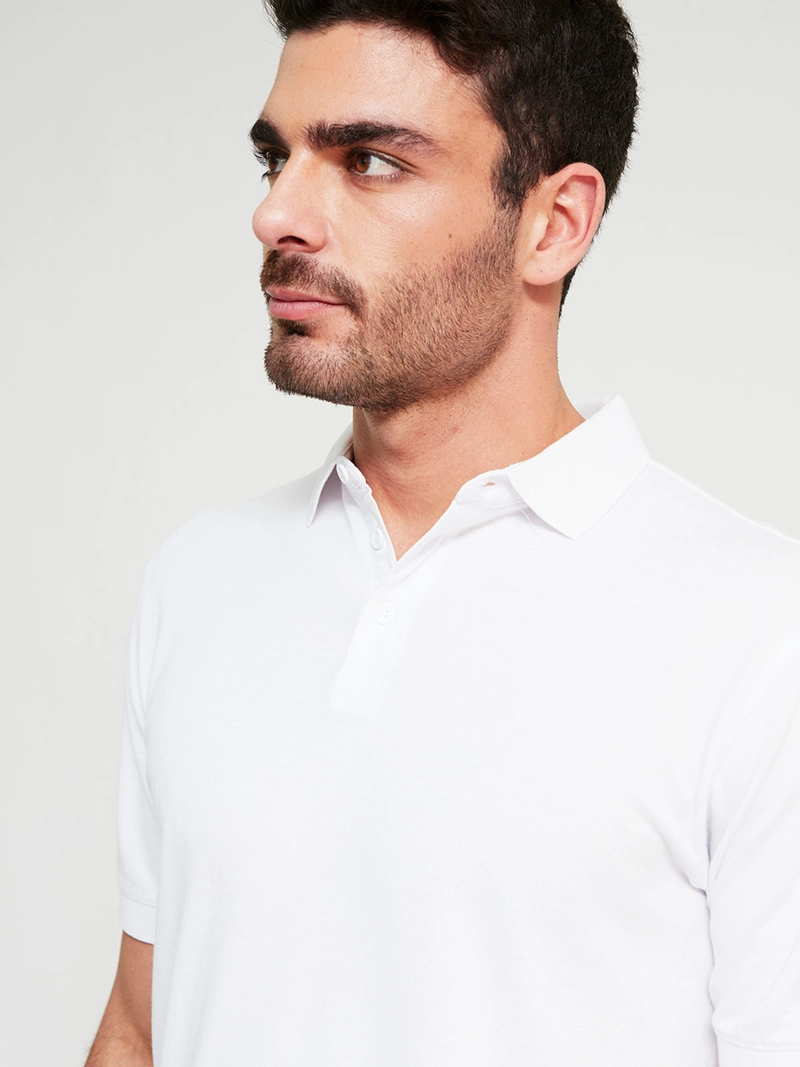 POLERA HOMBRE MARQUIS ALGODÓN CUELLO POLO MANGA CORTA PIQUE - 3