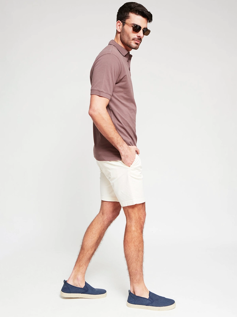 POLERA HOMBRE MARQUIS ALGODÓN CUELLO POLO MANGA CORTA PIQUE - 4