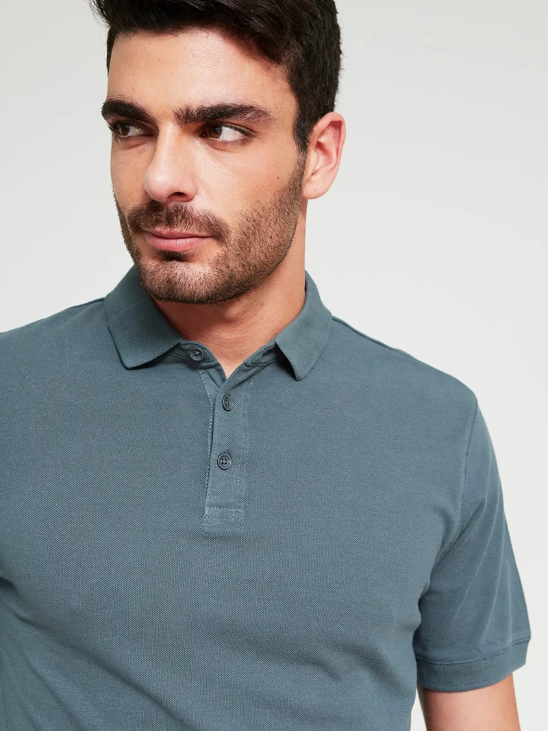 POLERA HOMBRE MARQUIS ALGODÓN CUELLO POLO MANGA CORTA PIQUE - 3