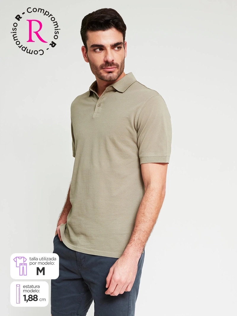 POLERA HOMBRE MARQUIS ALGODÓN CUELLO POLO MANGA CORTA PIQUE - 1