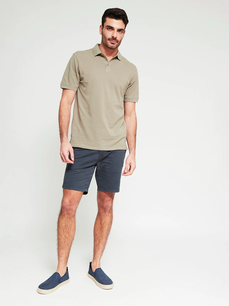 POLERA HOMBRE MARQUIS ALGODÓN CUELLO POLO MANGA CORTA PIQUE - 4