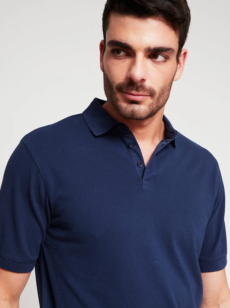 POLERA HOMBRE MARQUIS ALGODÓN CUELLO POLO MANGA CORTA PIQUE - 3