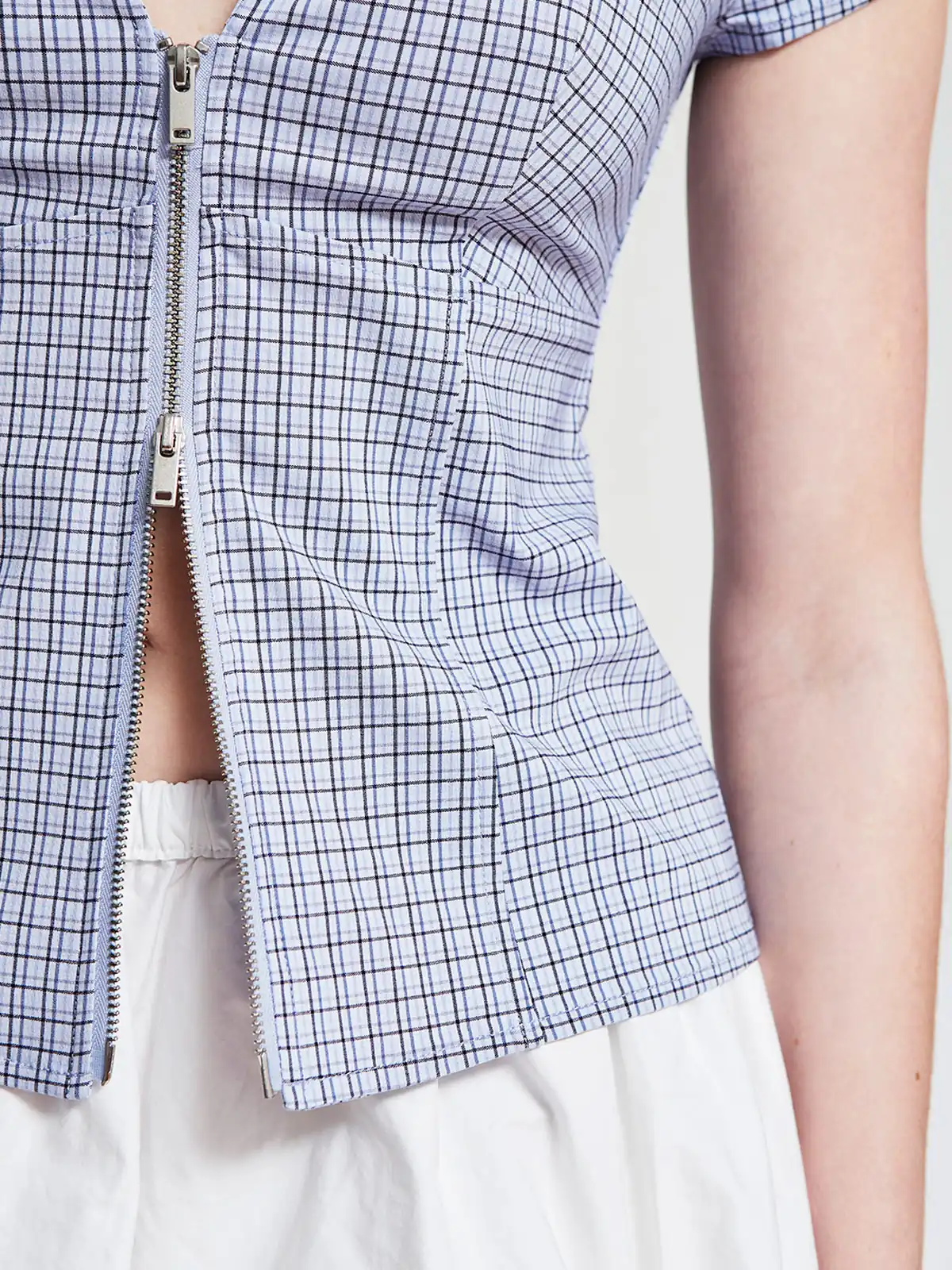BLUSA MUJER INDEX MANGA CORTA PRINT CIERRE - 3