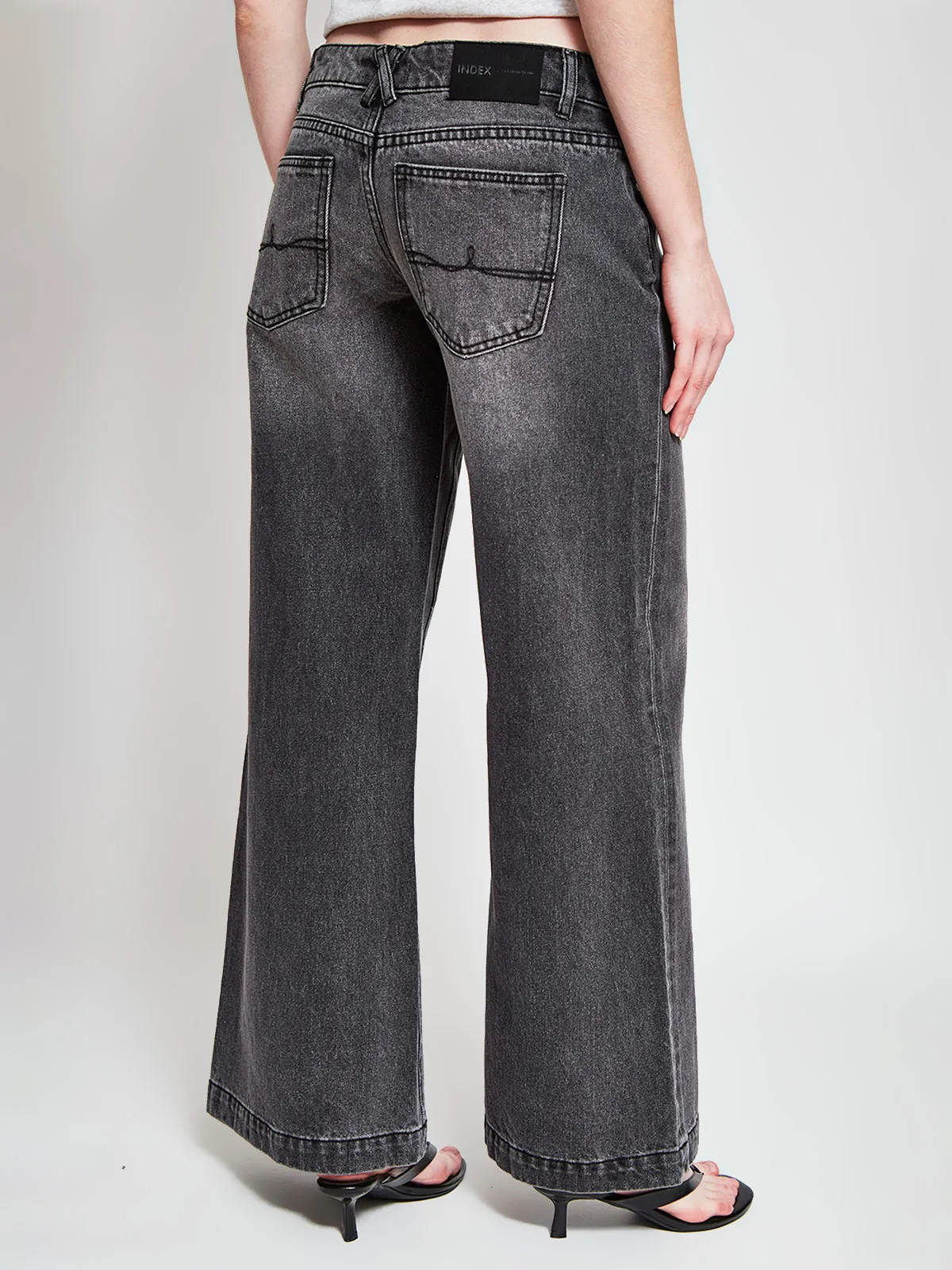 JEANS MUJER INDEX ALGODÓN TIRO BAJO - 3