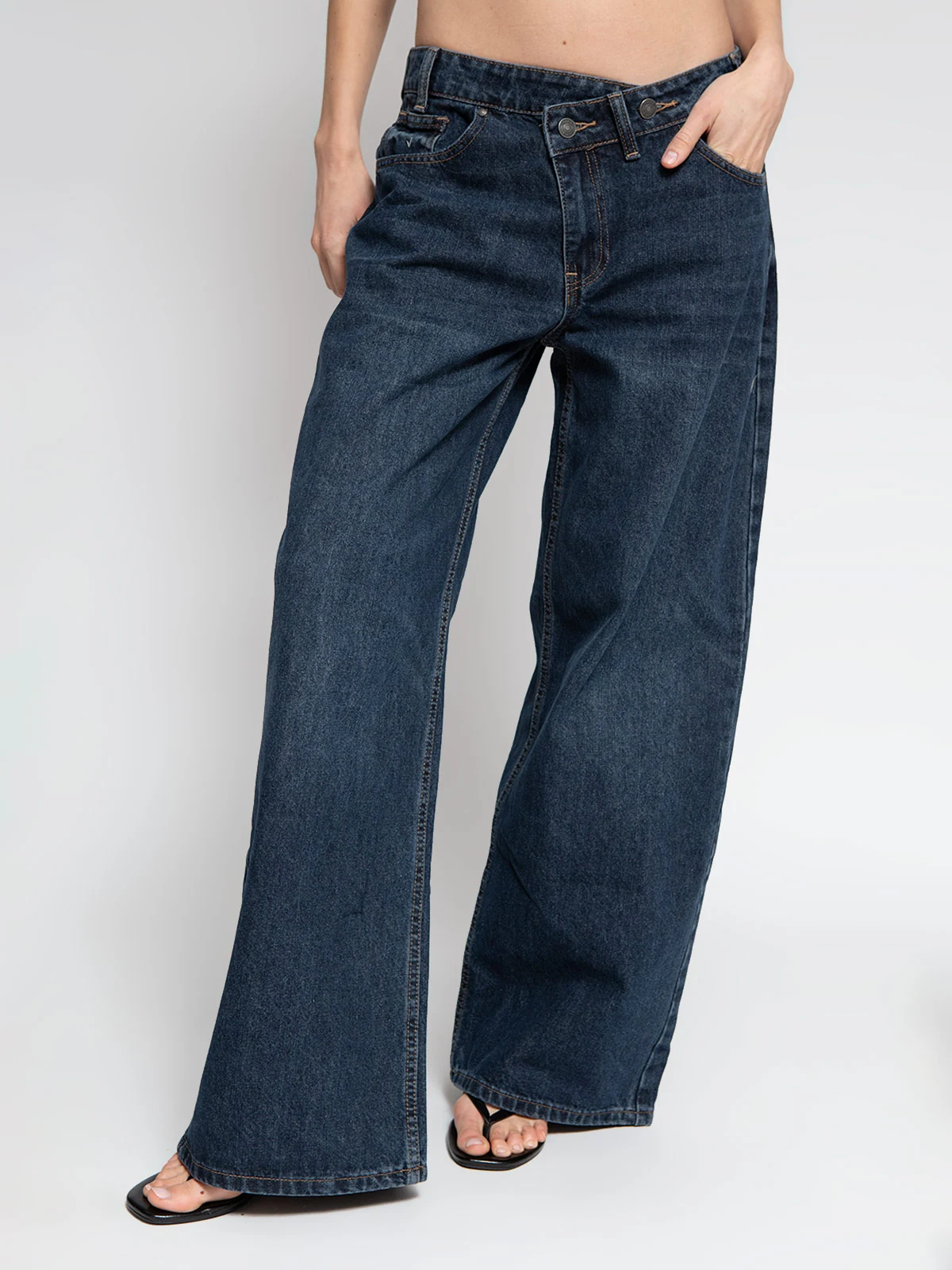 JEANS MUJER INDEX ALGODÓN CRUZADO - 2