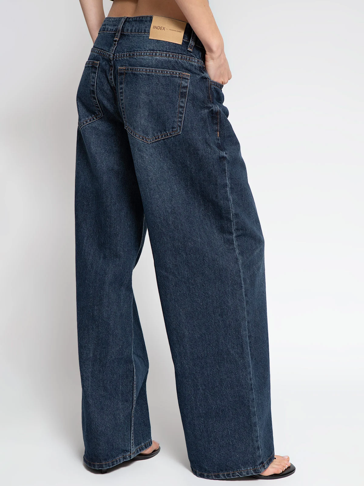 JEANS MUJER INDEX ALGODÓN CRUZADO - 3