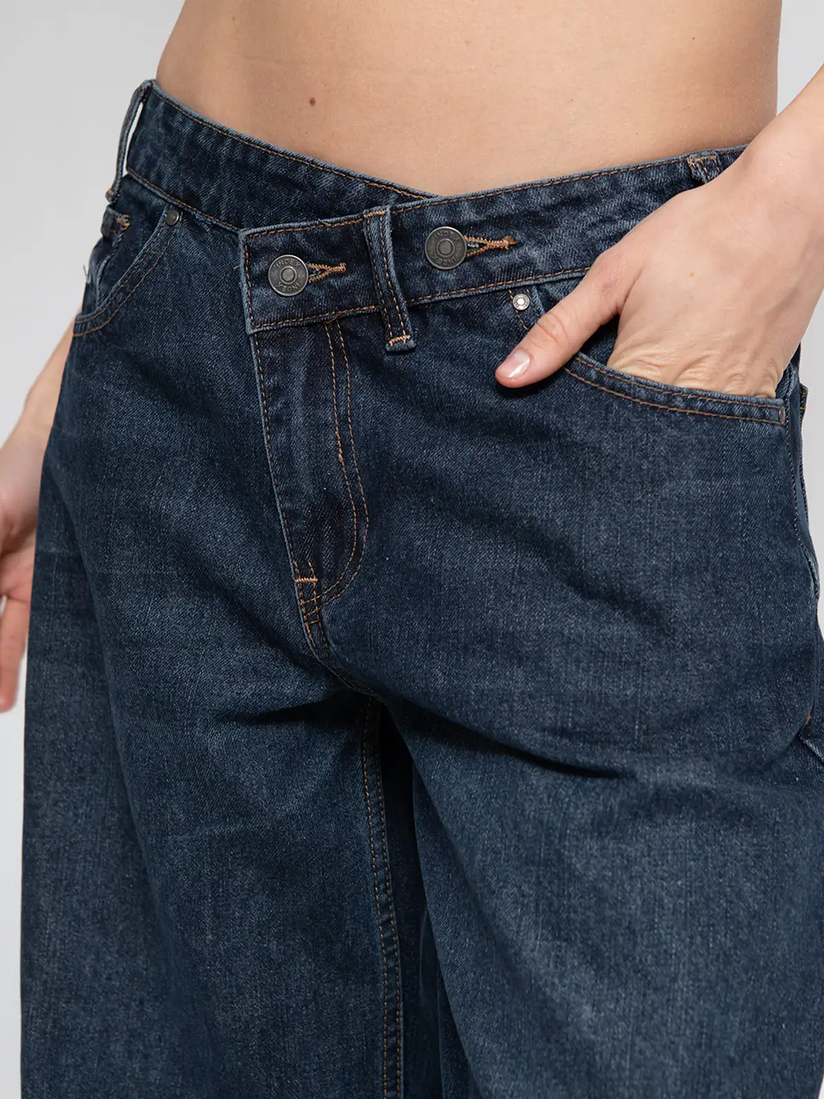 JEANS MUJER INDEX ALGODÓN CRUZADO - 4