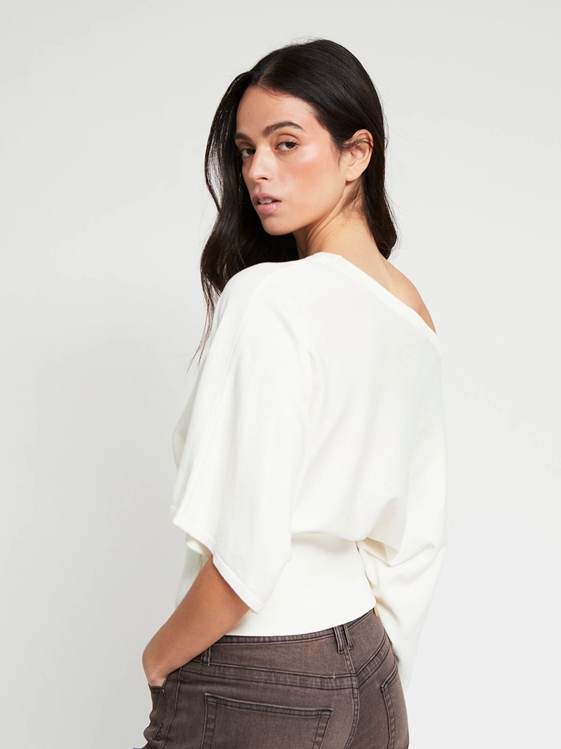 SWEATER MUJER INDEX MANGA LARGA ANCHA - 3