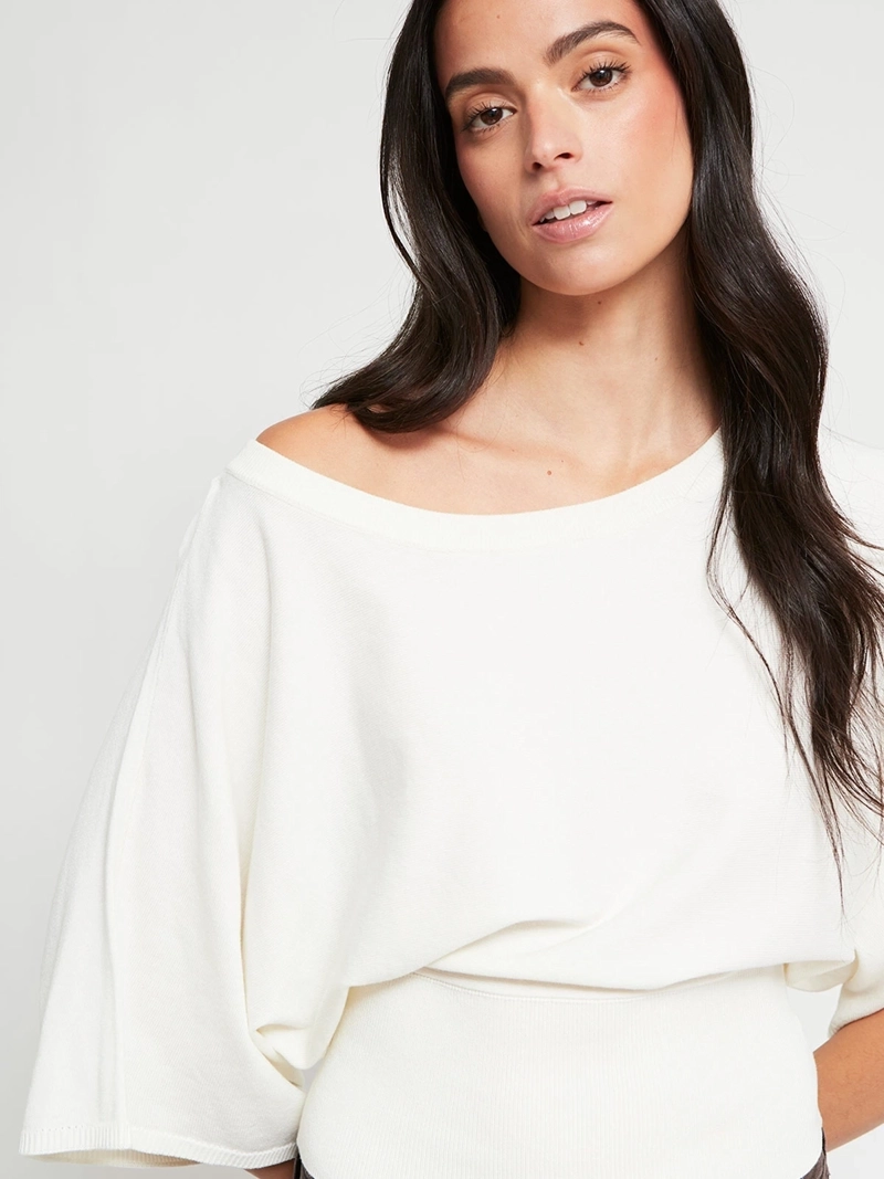 SWEATER MUJER INDEX MANGA LARGA ANCHA - 4