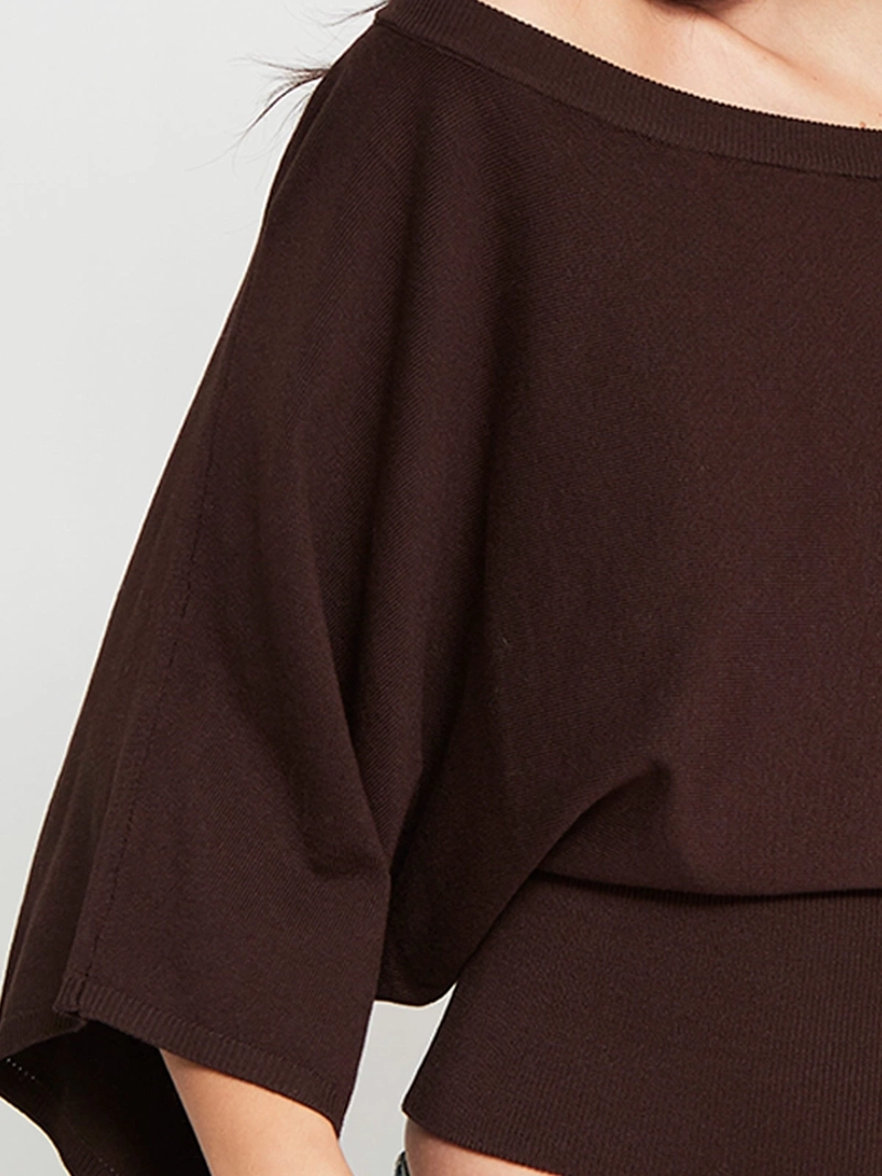 SWEATER MUJER INDEX MANGA LARGA ANCHA - 4