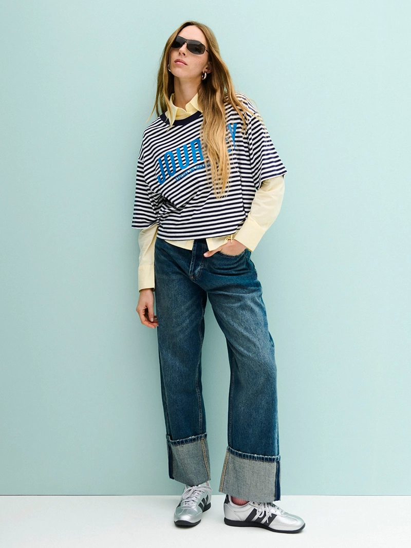 JEANS MUJER INDEX ALGODÓN - 1