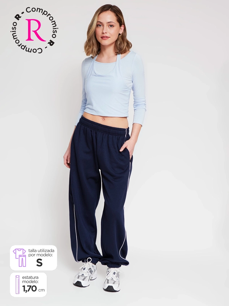 PANTALÓN MUJER INDEX ALGODÓN SPORT