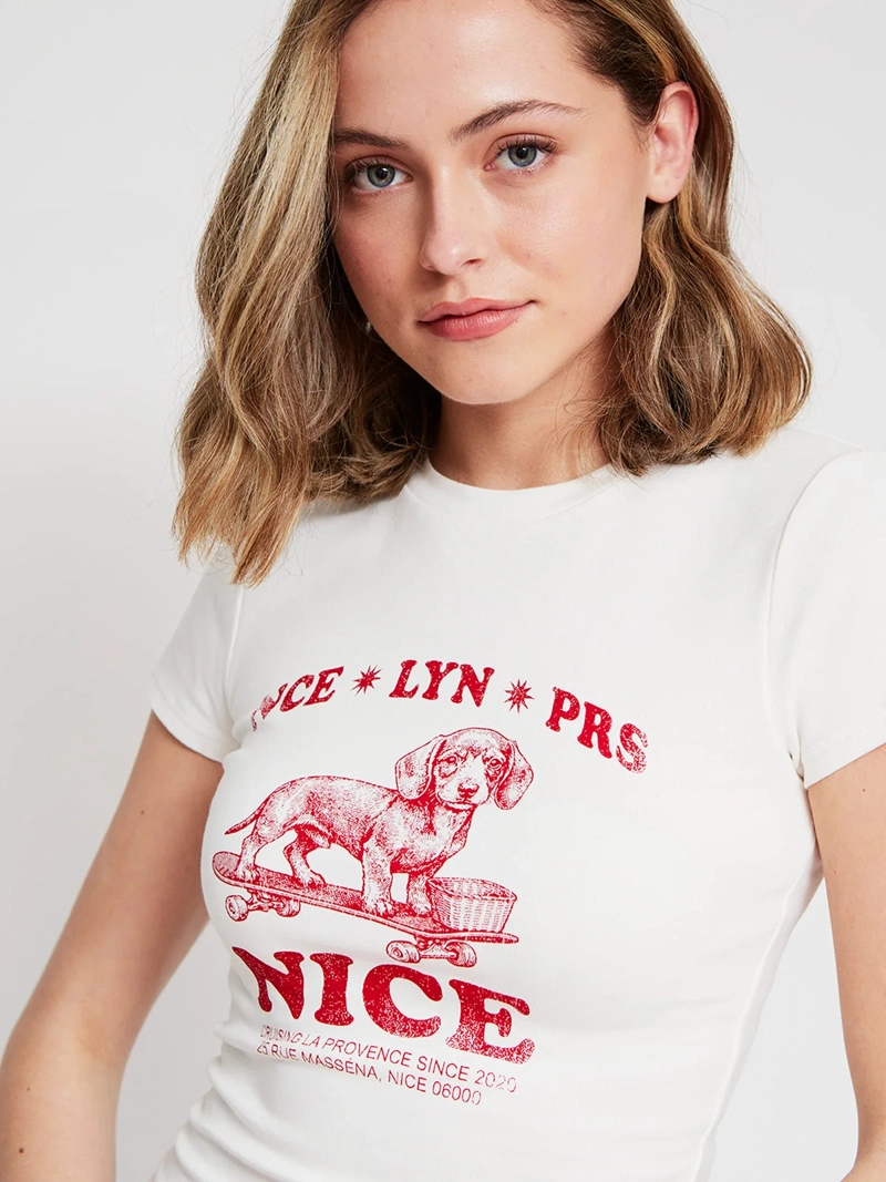 POLERA MUJER INDEX ALGODÓN MANGA CORTA - 3