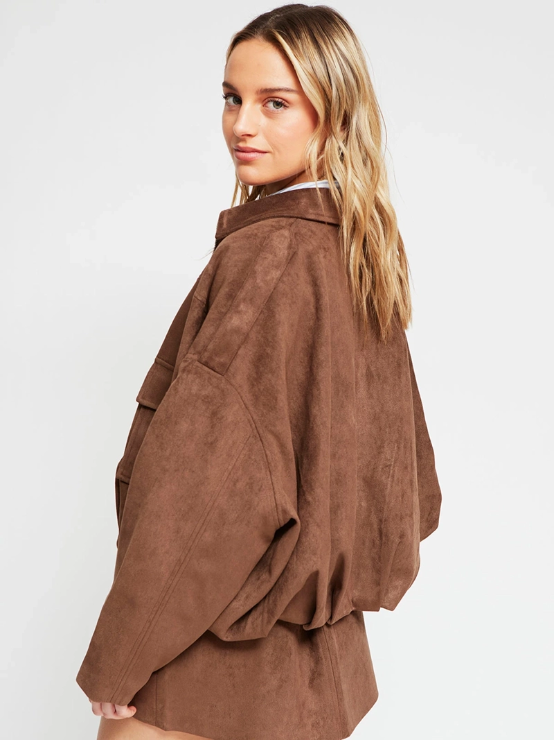 CHAQUETA MUJER INDEX CORTA SUEDE - 3
