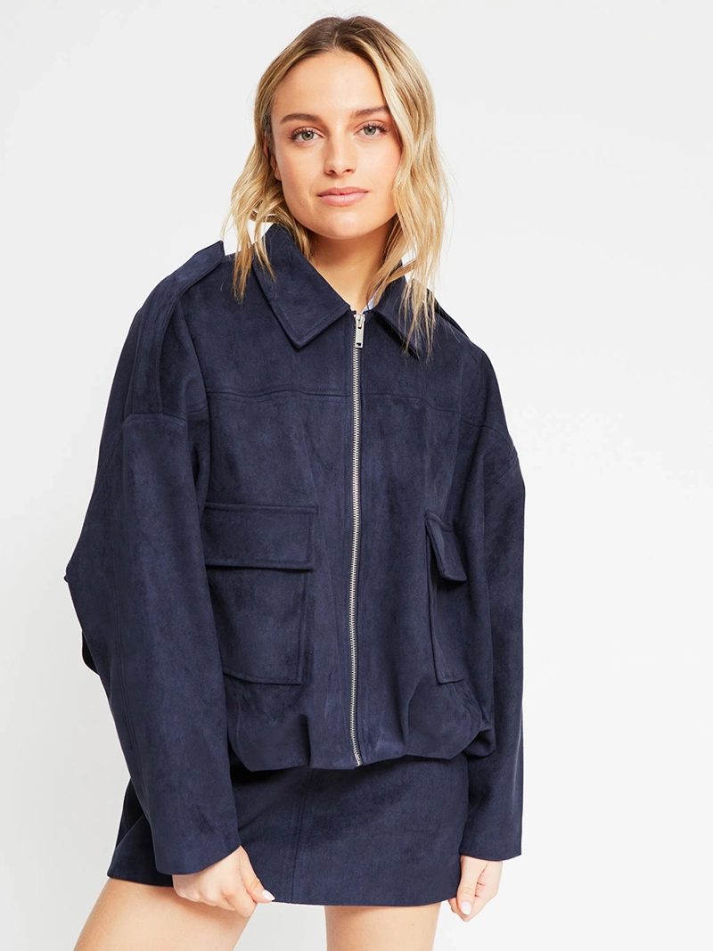 CHAQUETA MUJER INDEX CORTA SUEDE - 2