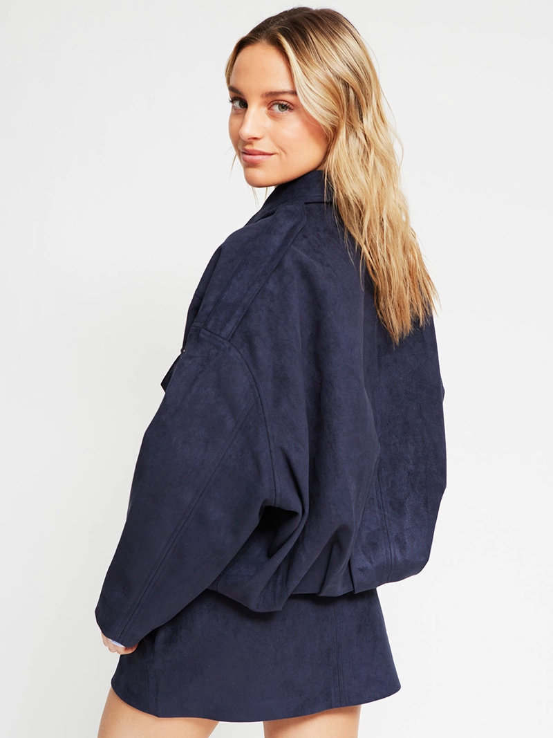 CHAQUETA MUJER INDEX CORTA SUEDE - 3