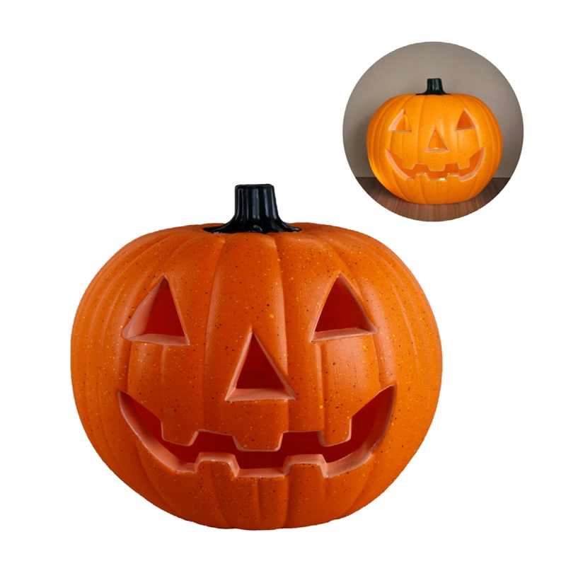 ADORNO HALLOWEEN RIPLEY HOME CALABAZA CON LUZ 46 CM - 1