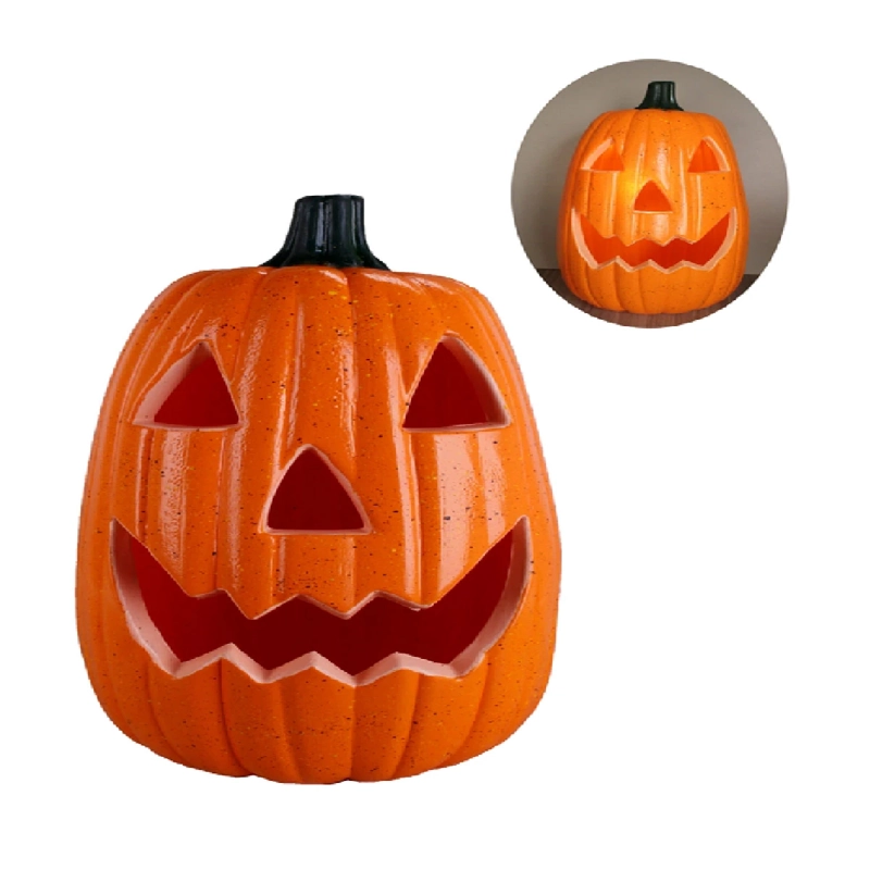 ADORNO HALLOWEEN RIPLEY HOME CALABAZA CON LUZ 56 CM - 1