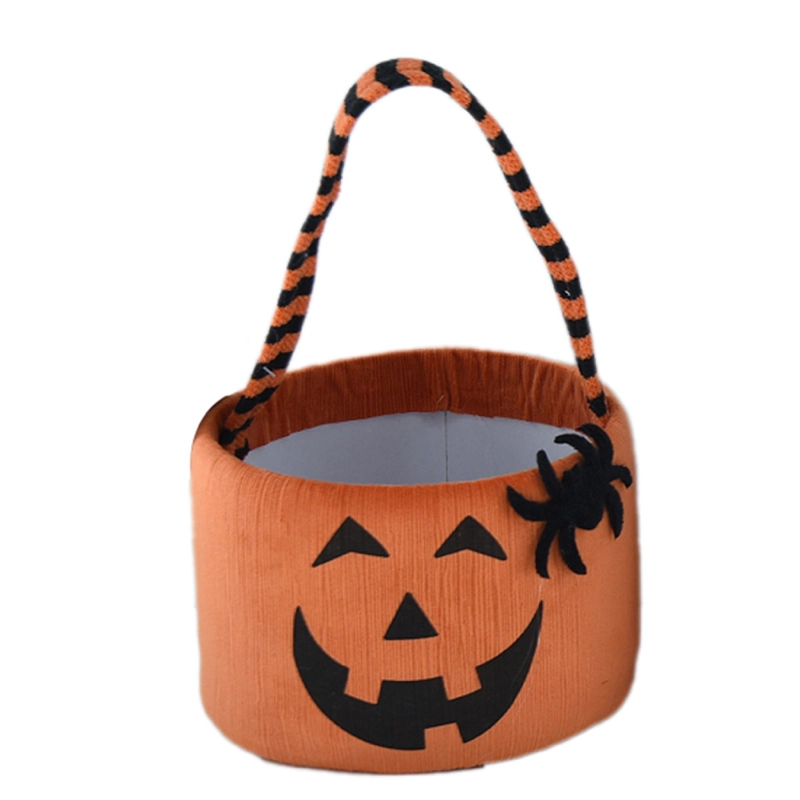 ADORNO HALLOWEEN RIPLEY HOME CANASTA DULCES CALABAZA - 1