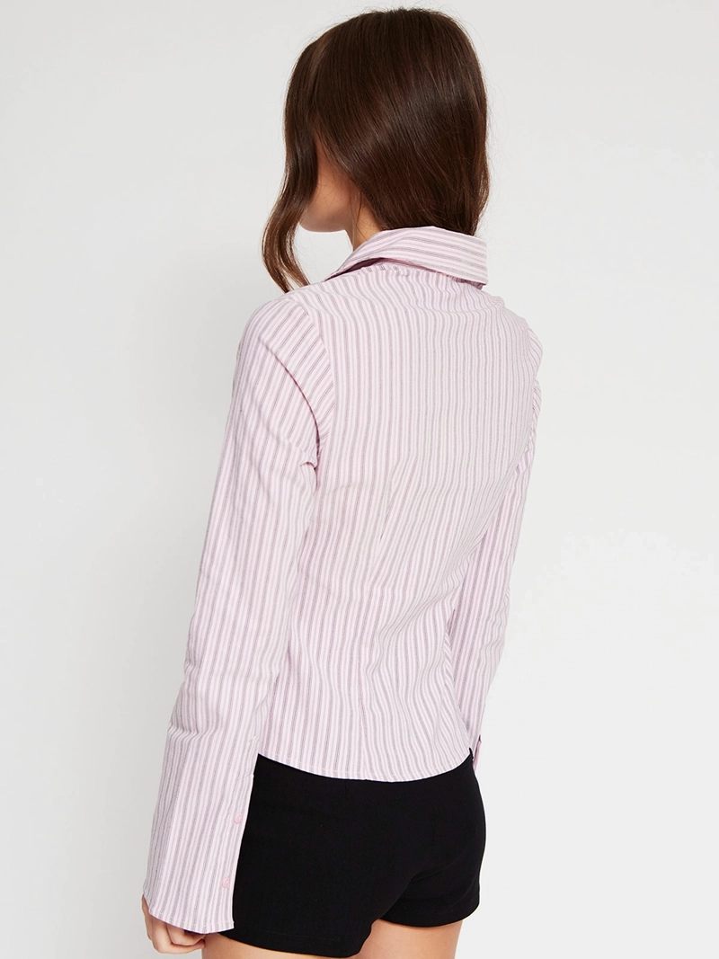 BLUSA MUJER INDEX ALGODÓN MANGA LARGA - 2