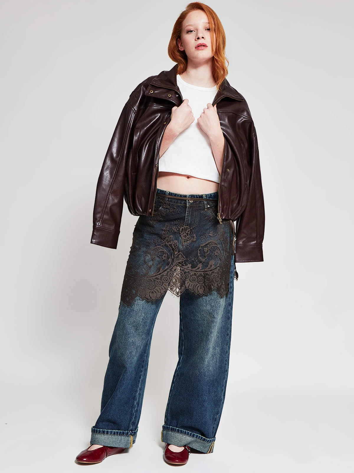 CHAQUETA MUJER INDEX EFECTO CUERO - 4