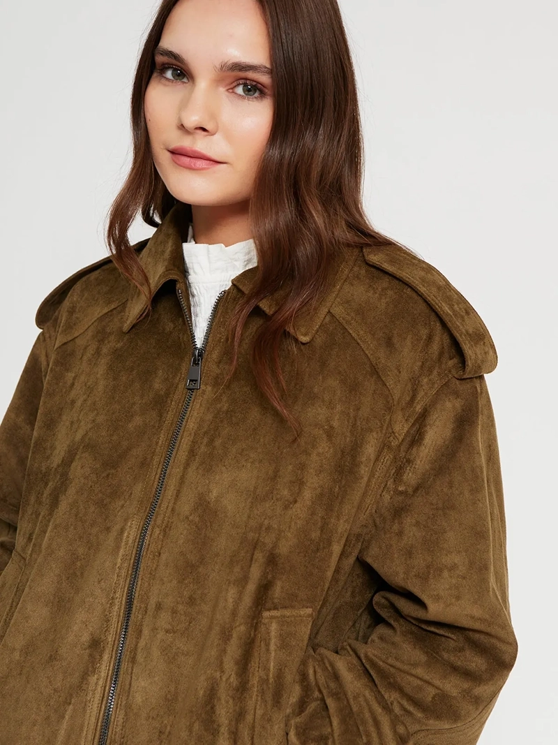 CHAQUETA MUJER INDEX SUEDE CORTA - 3