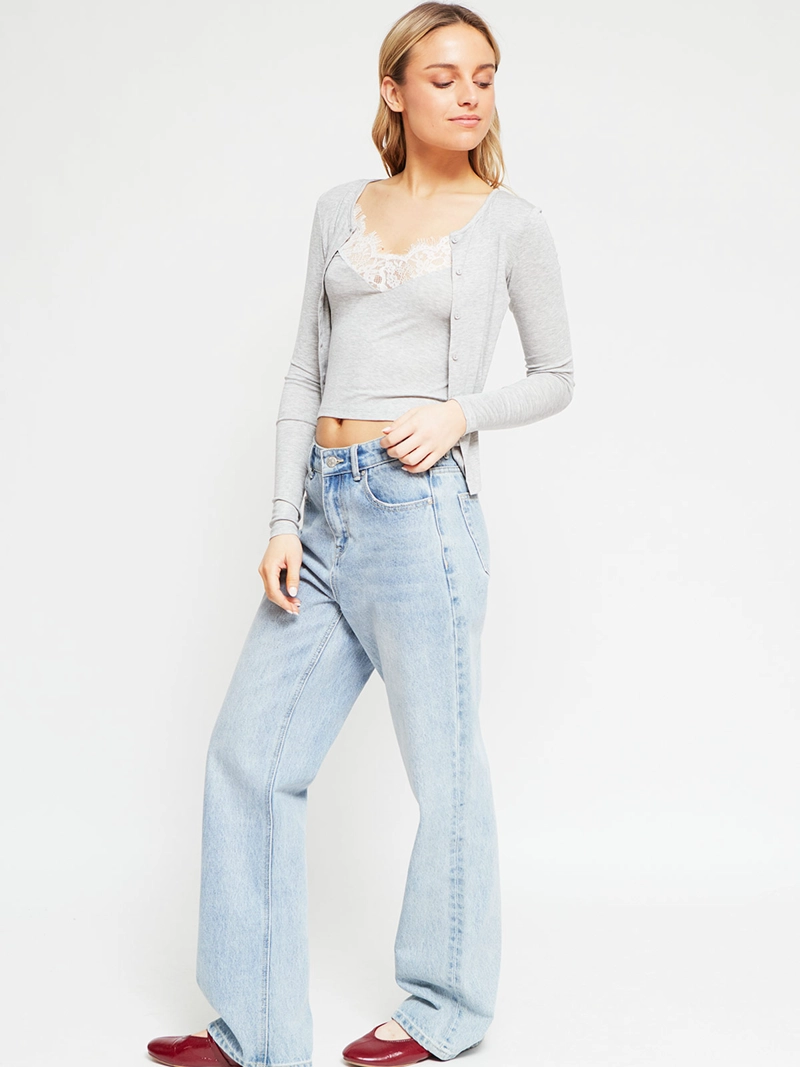 POLERA MUJER INDEX ALGODÓN MANGA LARGA - 5