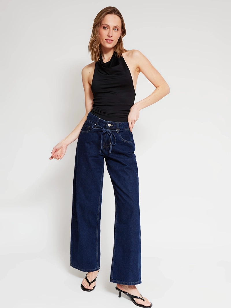 BODY MUJER INDEX SIN MANGAS HALTER - 4