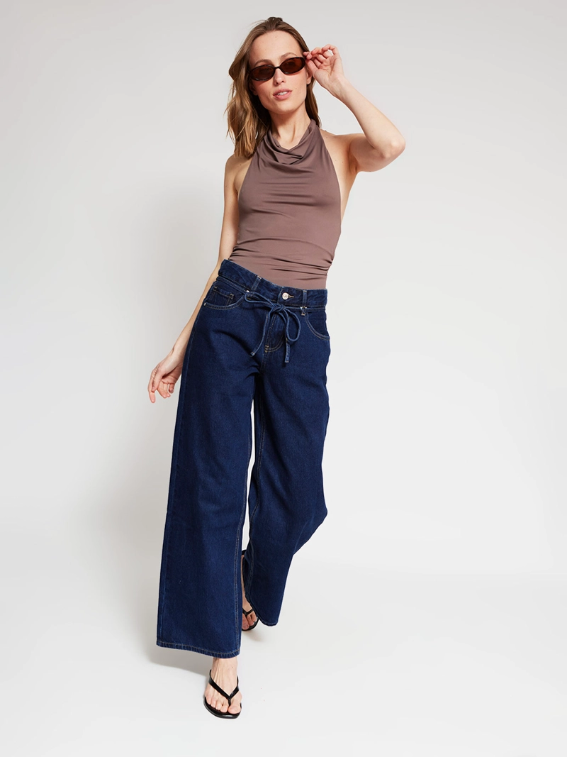 BODY MUJER INDEX SIN MANGAS HALTER - 4