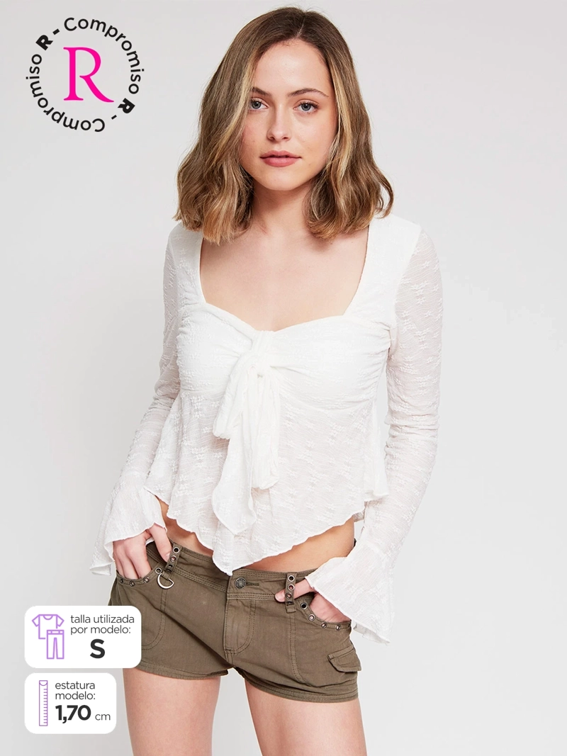 POLERA MUJER INDEX MANGA LARGA - 1