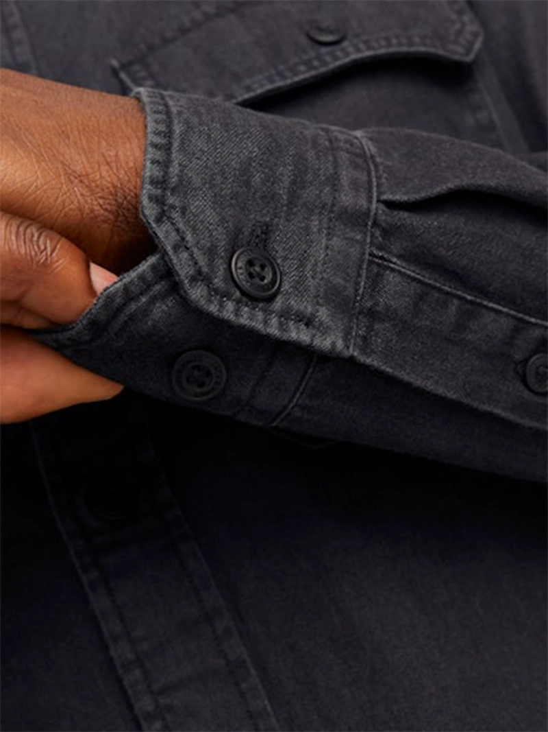 CAMISA HOMBRE JACK & JONES ALGODÓN MANGA LARGA - 5