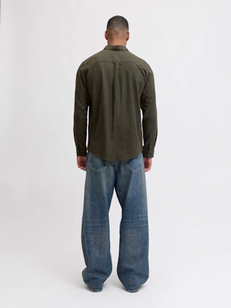 CAMISA HOMBRE JACK & JONES ALGODÓN MANGA LARGA - 4