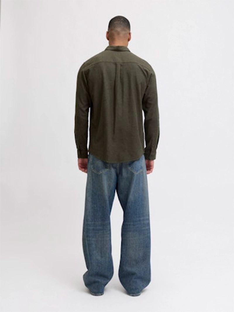 CAMISA HOMBRE JACK & JONES ALGODÓN MANGA LARGA - 4