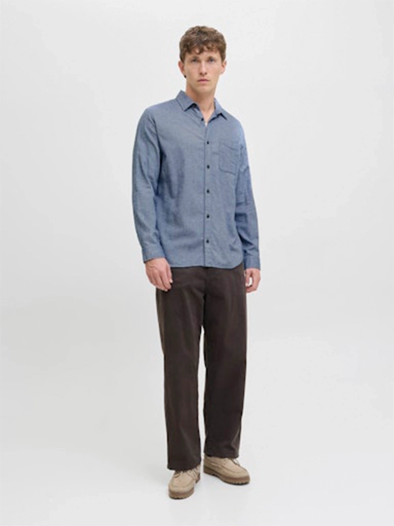 CAMISA HOMBRE JACK & JONES ALGODÓN MANGA LARGA - 3