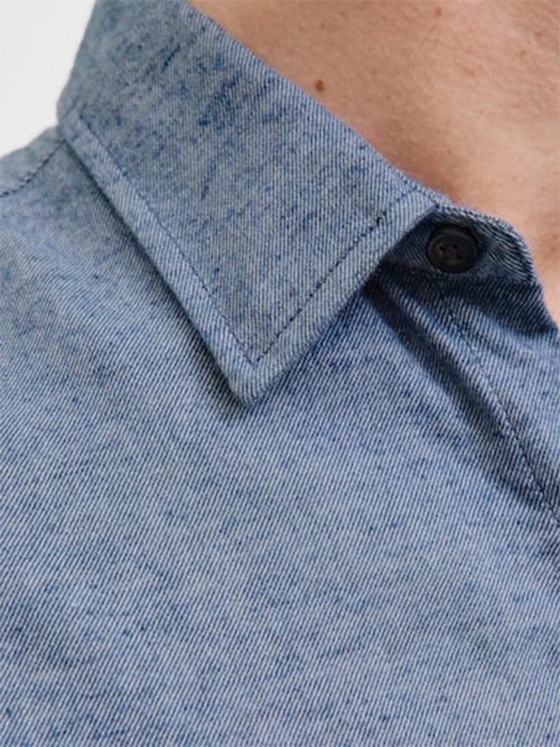 CAMISA HOMBRE JACK & JONES ALGODÓN MANGA LARGA - 5