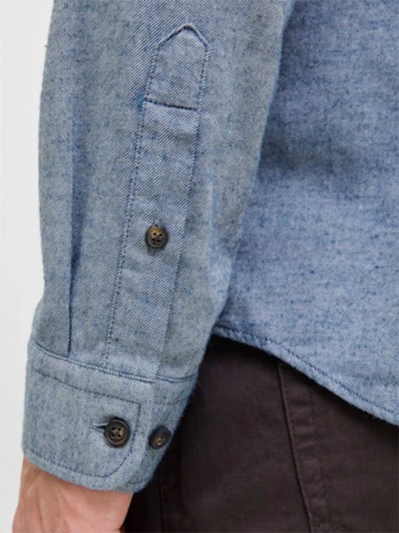 CAMISA HOMBRE JACK & JONES ALGODÓN MANGA LARGA - 6