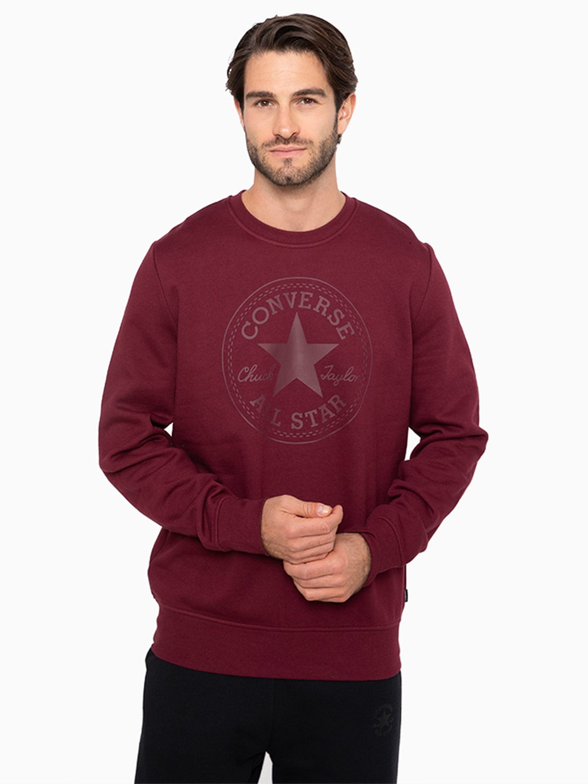POLERÓN HOMBRE CONVERSE BASIC CREW RNECK - 1