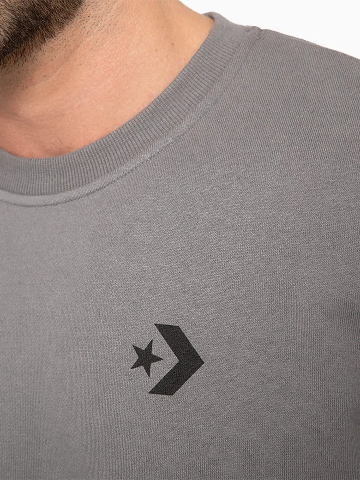 POLERÓN HOMBRE CONVERSE BASIC CREW RBECK - 4
