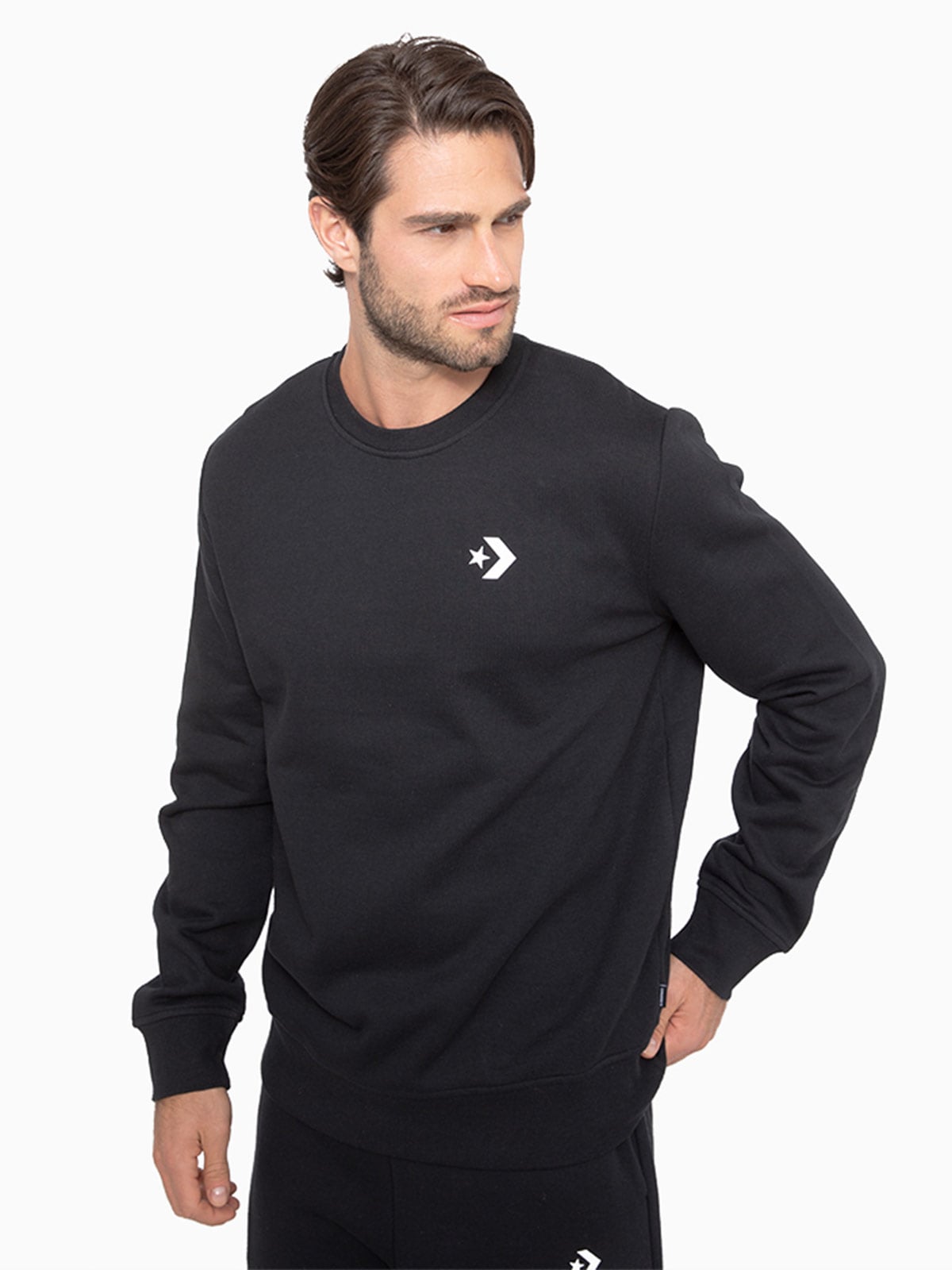 POLERÓN HOMBRE CONVERSE BASIC CREW RBECK - 1