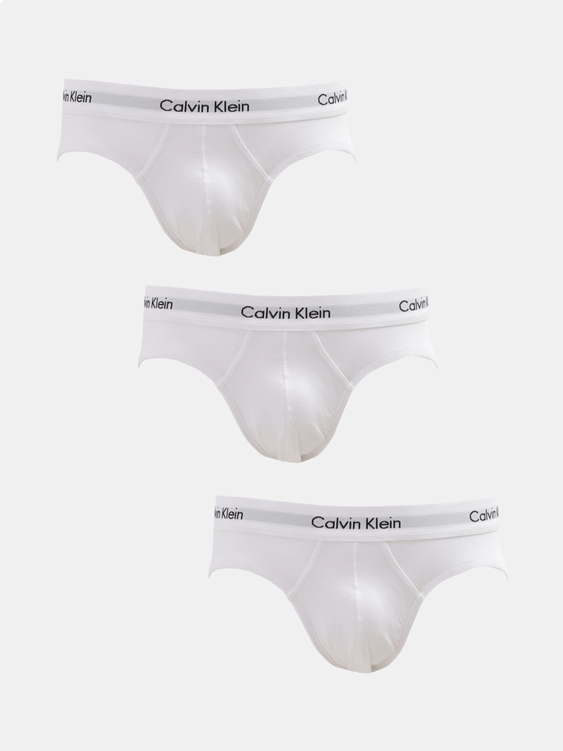 PACK X3 SLIP HOMBRE CALVIN KLEIN ALGODÓN  - 1