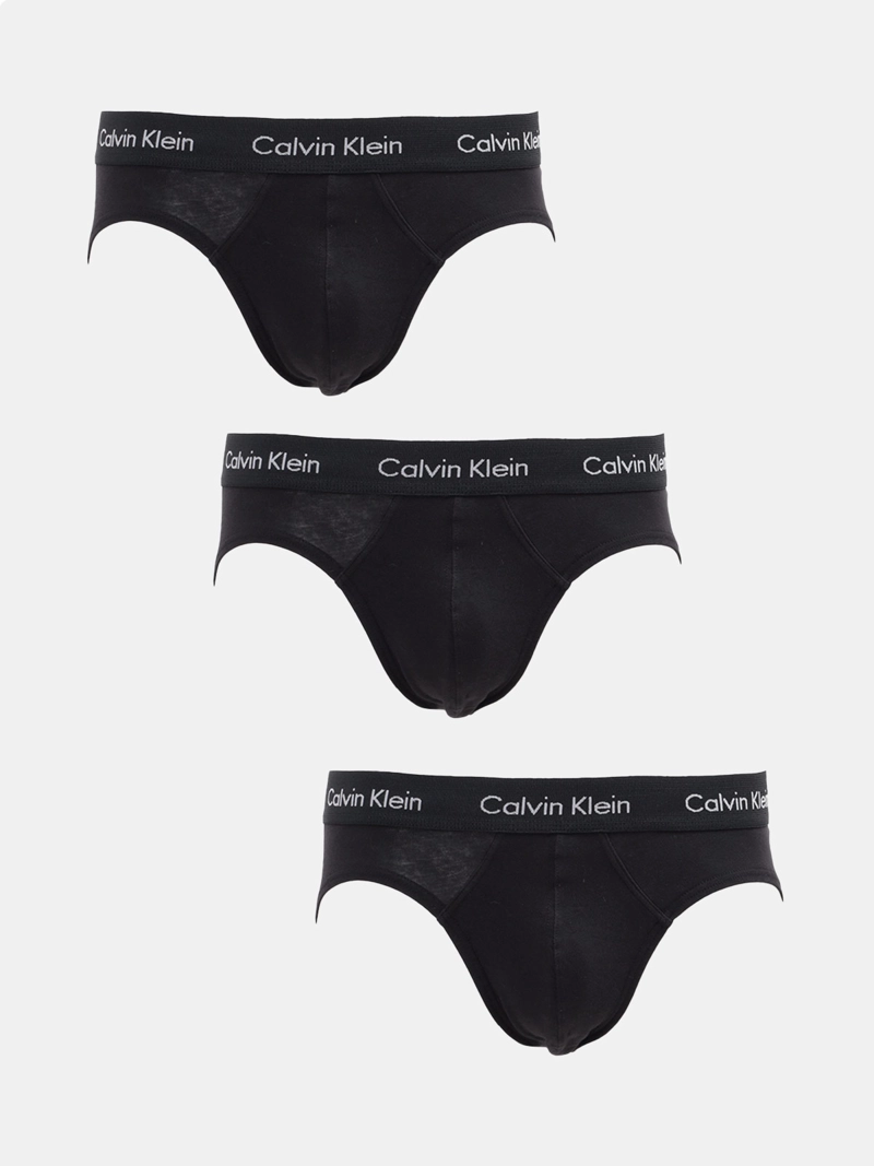 PACK X3 SLIP HOMBRE CALVIN KLEIN ALGODÓN  - 1