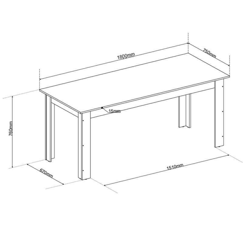 JUEGO DE COMEDOR DI PORETTI DESIGN ANITERE 8 SILLAS CAFÉ CLARO - 4
