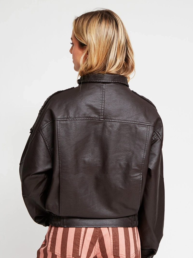 CHAQUETA MUJER INDEX OVERSIZE SOLAPA CUELLO - 3