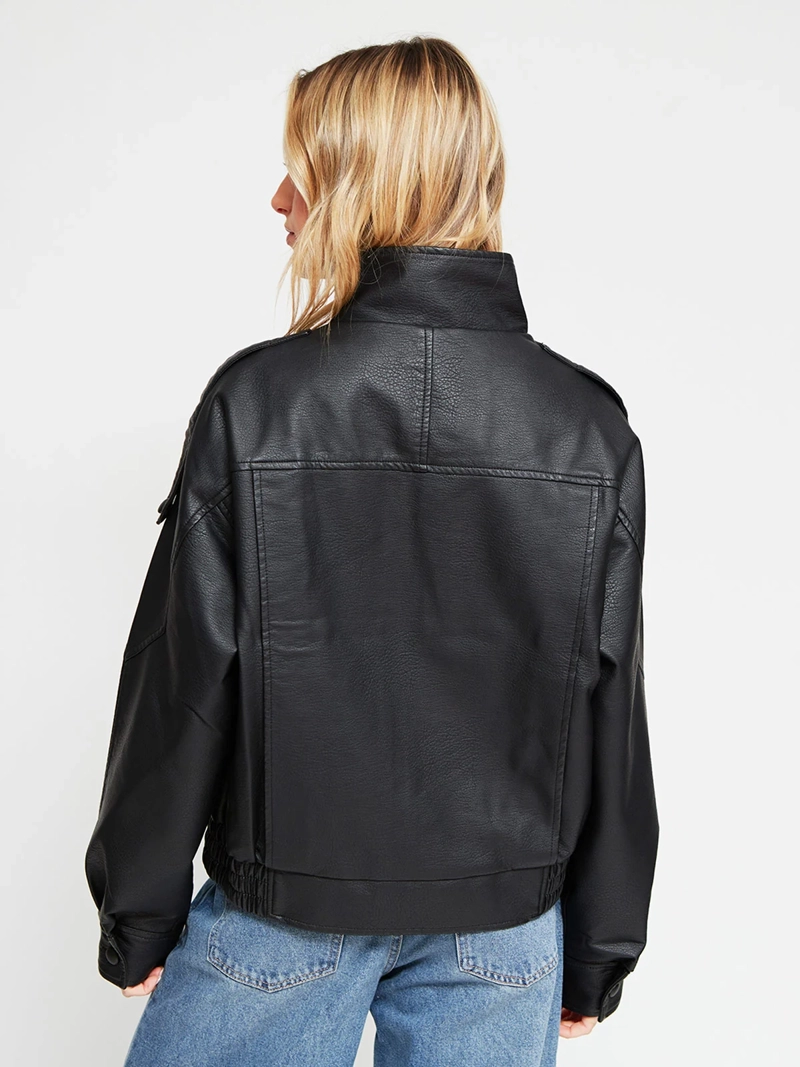 CHAQUETA MUJER INDEX OVERSIZE SOLAPA CUELLO - 3