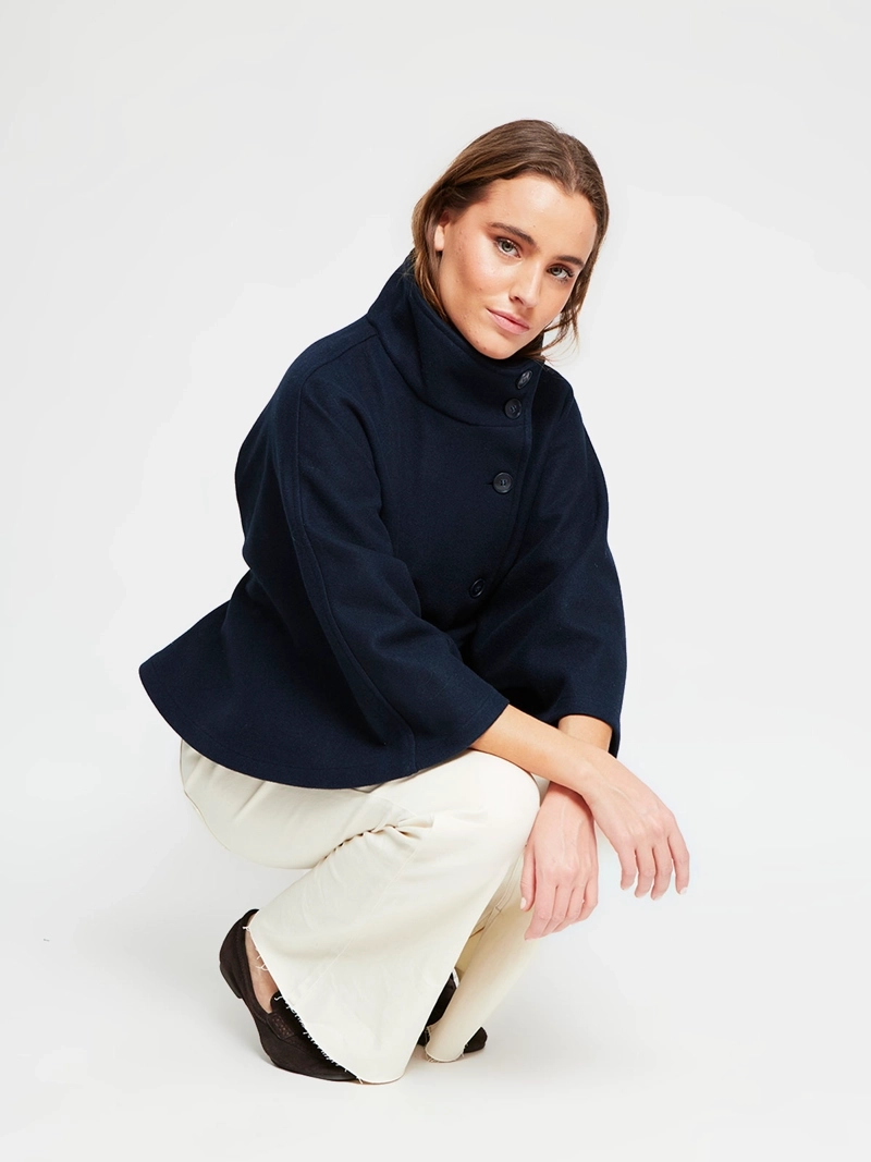 ABRIGO MUJER INDEX CAPA TACTO SUAVE - 4