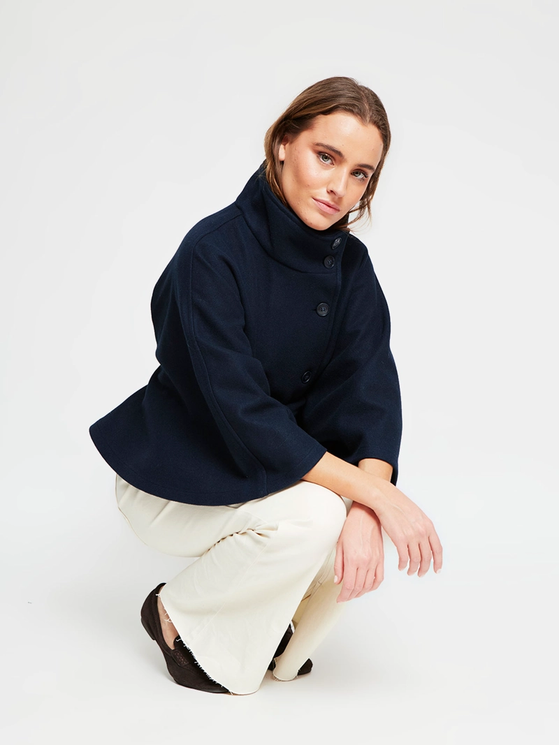 ABRIGO MUJER INDEX CAPA TACTO SUAVE - 5