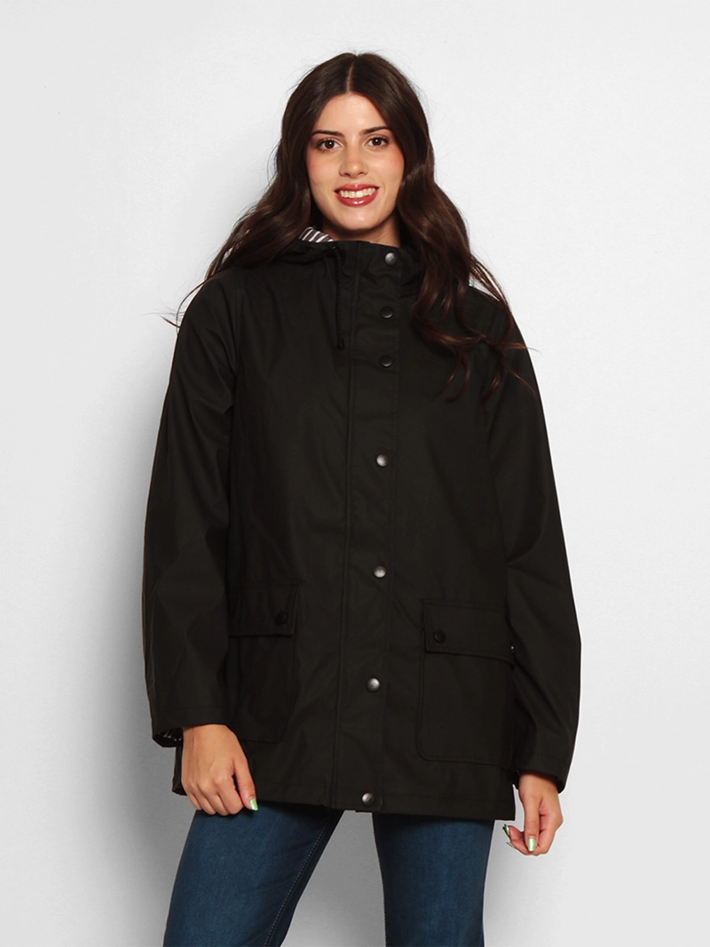 WADOS CHAQUETA MUJER WADOS IMPERMEABLE CAPUCHA Y BOLSILLOS