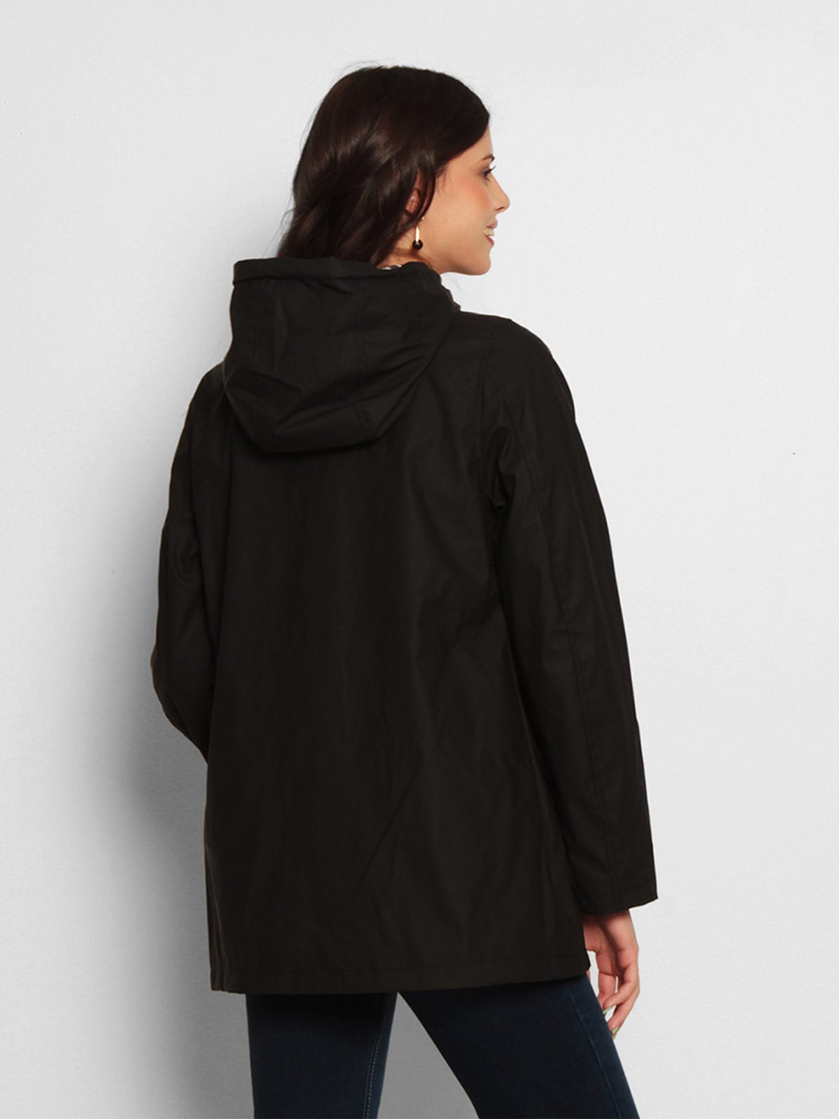 CHAQUETA MUJER WADOS IMPERMEABLE CAPUCHA Y BOLSILLOS - 2