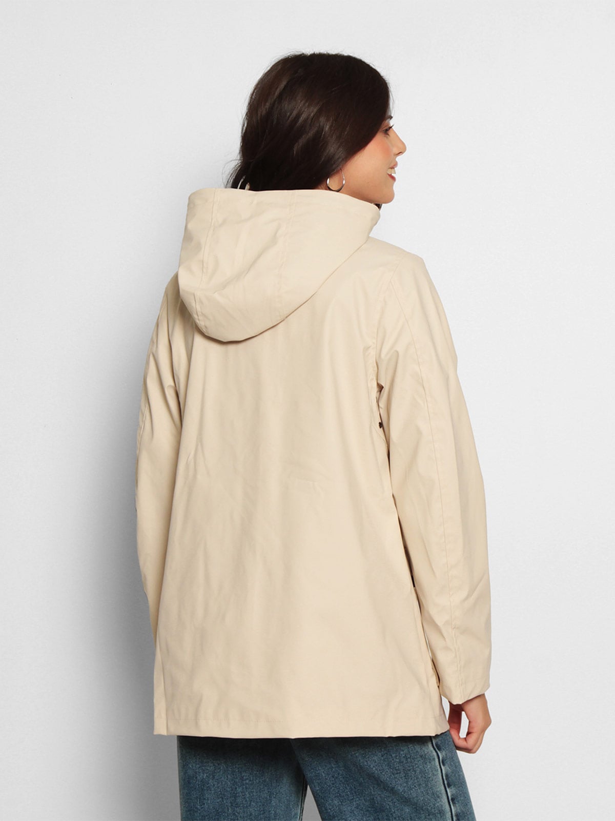 CHAQUETA MUJER WADOS IMPERMEABLE CAPUCHA Y BOLSILLOS - 2