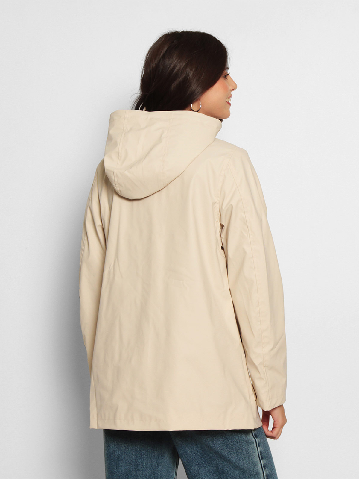 CHAQUETA MUJER WADOS IMPERMEABLE CAPUCHA Y BOLSILLOS - 2